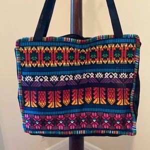 Large Tote bag- lined and with zipper